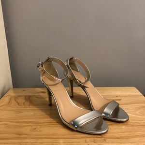 J. Crew silver pumps